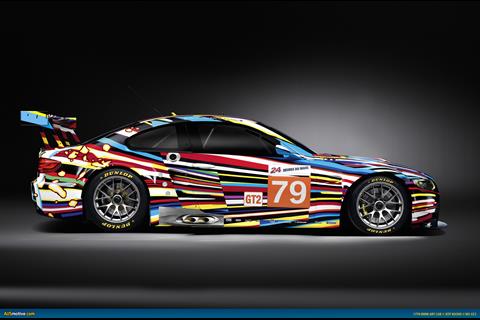 BMW Art Car - side view
